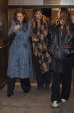 KATIE HOLMES Goes to See Alan Cumming on His Broadway Play in Studio 54 03/25/2024