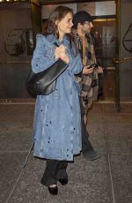 KATIE HOLMES Goes to See Alan Cumming on His Broadway Play in Studio 54 03/25/2024