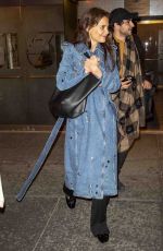 KATIE HOLMES Leaves a Broadway Play in New York 03/25/2024