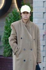 KATIE HOLMES Makeup-free Out in New York 03/16/2024
