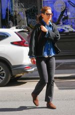 KATIE HOLMES Out and About in New York 03/16/2024