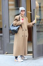 KATIE HOLMES Out and About in New York 03/22/2024