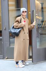 KATIE HOLMES Out and About in New York 03/22/2024