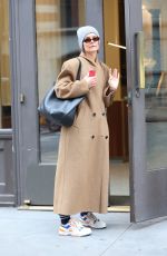 KATIE HOLMES Out and About in New York 03/22/2024