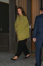 KATIE HOLMES Out for Dinner with a Friend in New York 03/20/2024
