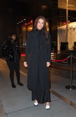 KATIE HOLMES Out for Evening in New York 03/04/2024