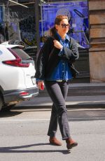 KATIE HOLMES Out in New York 03/16/2024