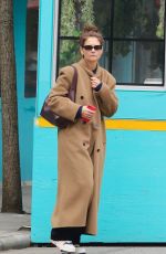 KATIE HOLMES Out in New York 03/20/2024