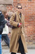 KATIE HOLMES Out in New York 03/20/2024