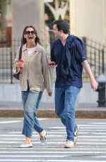 KATIE HOLMES Out with a Friend in New York 03/15/2024