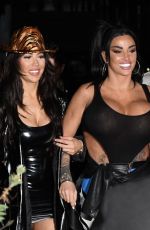 KATIE PRICE Leaves Celebrity Ex On The Beach in London 03/18/2024