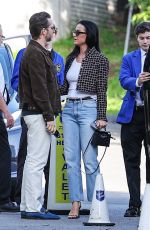 KATY PERRY Arrives at an Oscars Party in Beverly Hills 03/09/2024