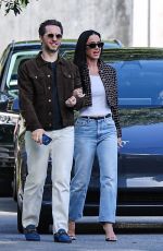 KATY PERRY Arrives at an Oscars Party in Beverly Hills 03/09/2024