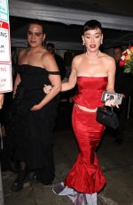 KATY PERRY Leaves Billboard Music Bash at Delilah in Los Angeles 03/07/2024