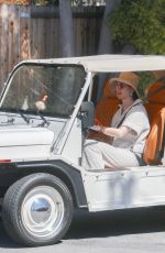 KATY PERRY Out for a Brunch Date in Montecito 03/17/2024