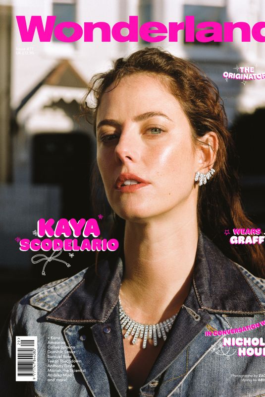 KAYA SCODELARIO for Wonderland Magazine, Spring 2024