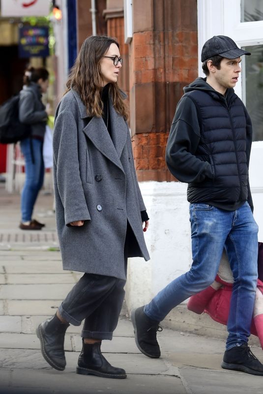 KEIRA KNIGHTLEY and James Righton Out in London 03/25/2024