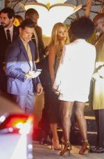 KELLY RIPA and Mark Consuelos Leaves CAA Pre-Oscar Party in West Hollywood 03/08/2024