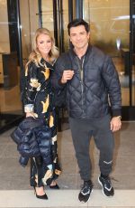 KELLY RIPA Leaves Watch What Happens Live in New York 03/04/2024
