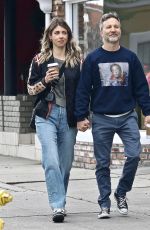 KELLY RIZZO and Breckin Meyer Out for Coffee in Los Angeles 03/30/2024