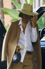 KELLY ROWLAND Arrives at Beverly Hills Hotel 03/24/2024