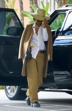 KELLY ROWLAND Arrives at Beverly Hills Hotel 03/24/2024