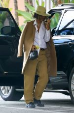 KELLY ROWLAND Arrives at Beverly Hills Hotel 03/24/2024