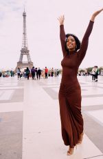KELLY ROWLAND at Christopher Esber SS24 Fashion Show at PFW in Paris 09/28/2023