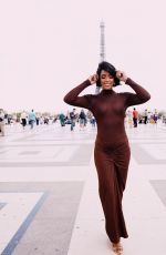KELLY ROWLAND at Christopher Esber SS24 Fashion Show at PFW in Paris 09/28/2023