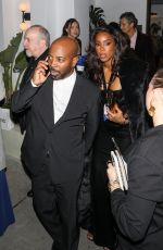 KELLY ROWLAND Leaves 17th Annual WIF Women Oscar Nominees Party in Los Angeles 03/08/2024