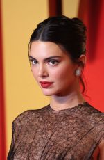 KENDALL JENNER at Vanity Fair Oscar Party in Beverly Hills 03/10/2024