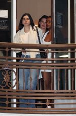 KENDALL JENNER, JUSTINE SKYE, LAUREN PEREZ and HAILEY BIEBER Out for Dinner at Sushi Park 03/16/2024