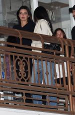 KENDALL JENNER, JUSTINE SKYE, LAUREN PEREZ and HAILEY BIEBER Out for Dinner at Sushi Park 03/16/2024