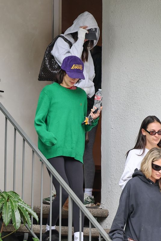 KENDALL JENNER Leaves Forma Pilates Class in Los Angeles 03/03/2024