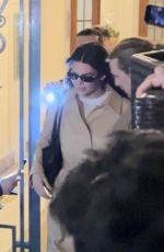 KENDALL JENNER Leaves Her Hotel After Filming for L