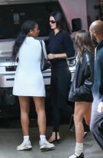KENDALL JENNER Out for Lunch with Friends at Sushi Park in Los Angeles 03/15/2024