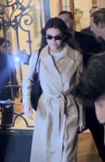 KENDALL JENNER Prepares for L