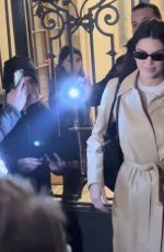 KENDALL JENNER Prepares for L