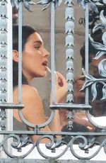 KENDALL JENNER Prepares for L
