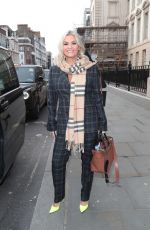 KERRY KATONA Leaves Hilton Hotel in Paddington 03/20/2024