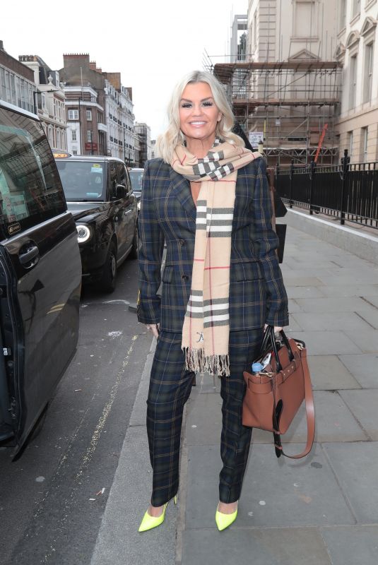 KERRY KATONA Leaves Hilton Hotel in Paddington 03/20/2024