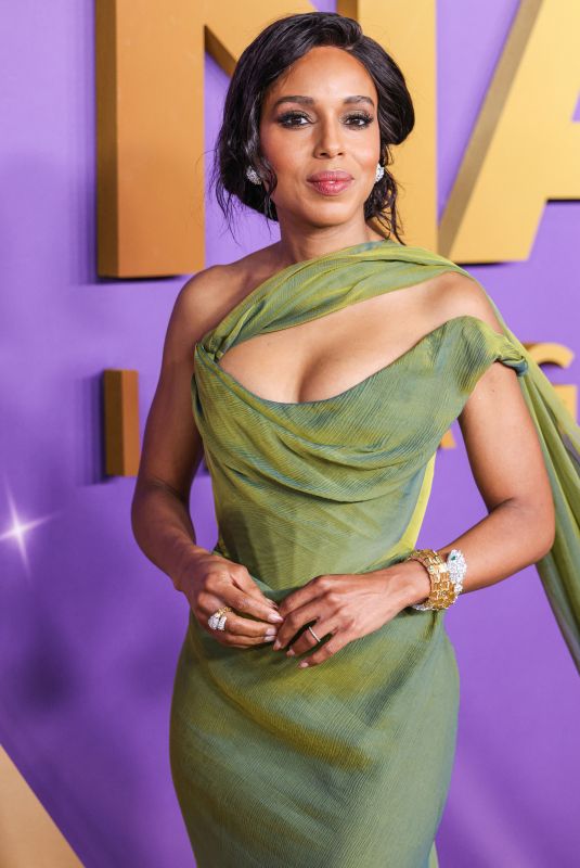 KERRY WASHINGTON at 55th NAACP Image Awards in Los Angeles 03/16/2024