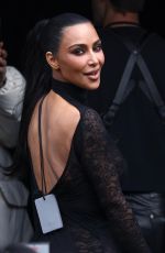 KIM KARDASHIAN at Balenciaga Womenswear Fall/Winter Fashion Show in Paris 03/03/24