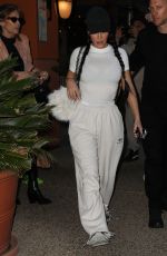 KIM KARDASHIAN Leaves a Restaurant in Los Angeles 03/22/2024