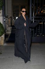 KIM KARDASHIAN Leaves Ritz Hotel at Paris Fashion Week 03/04/2024