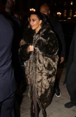 KIM KARDASHIAN Night Out at Paris Fashion Week 03/03/2024