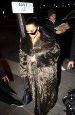 KIM KARDASHIAN Night Out at Paris Fashion Week 03/03/2024