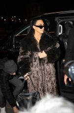 KIM KARDASHIAN Night Out at Paris Fashion Week 03/03/2024