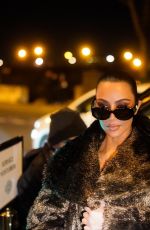 KIM KARDASHIAN Night Out at Paris Fashion Week 03/03/2024