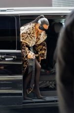 KIM KARDASHIAN Out for Dinner at Costes Restaurant in Paris 03/03/2024